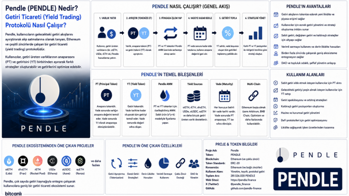 Pendle (PENDLE) Nedir? Getiri Ticareti (Yield Trading) Protokolü Nasıl Çalışır?